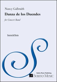 Danza de Los Duendes Concert Band sheet music cover